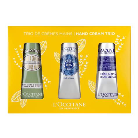 occitane hand cream gift set